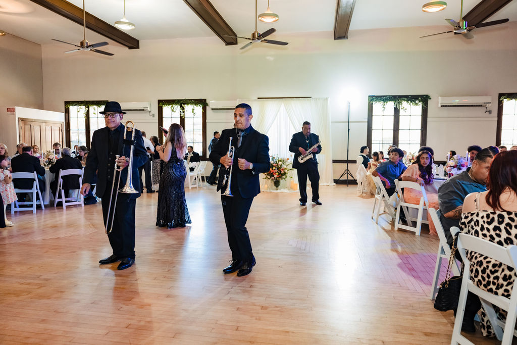 PJ and Sarah's wedding reception at the Woman's Club of Orange, California — photo 5