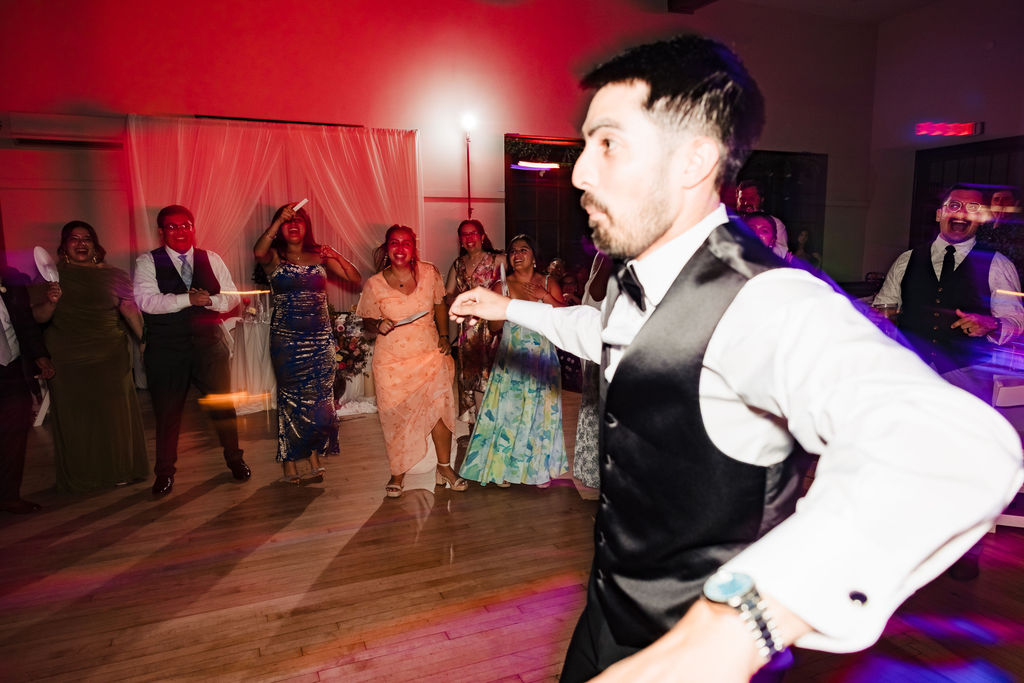 PJ and Sarah's wedding reception at the Woman's Club of Orange, California — photo 15