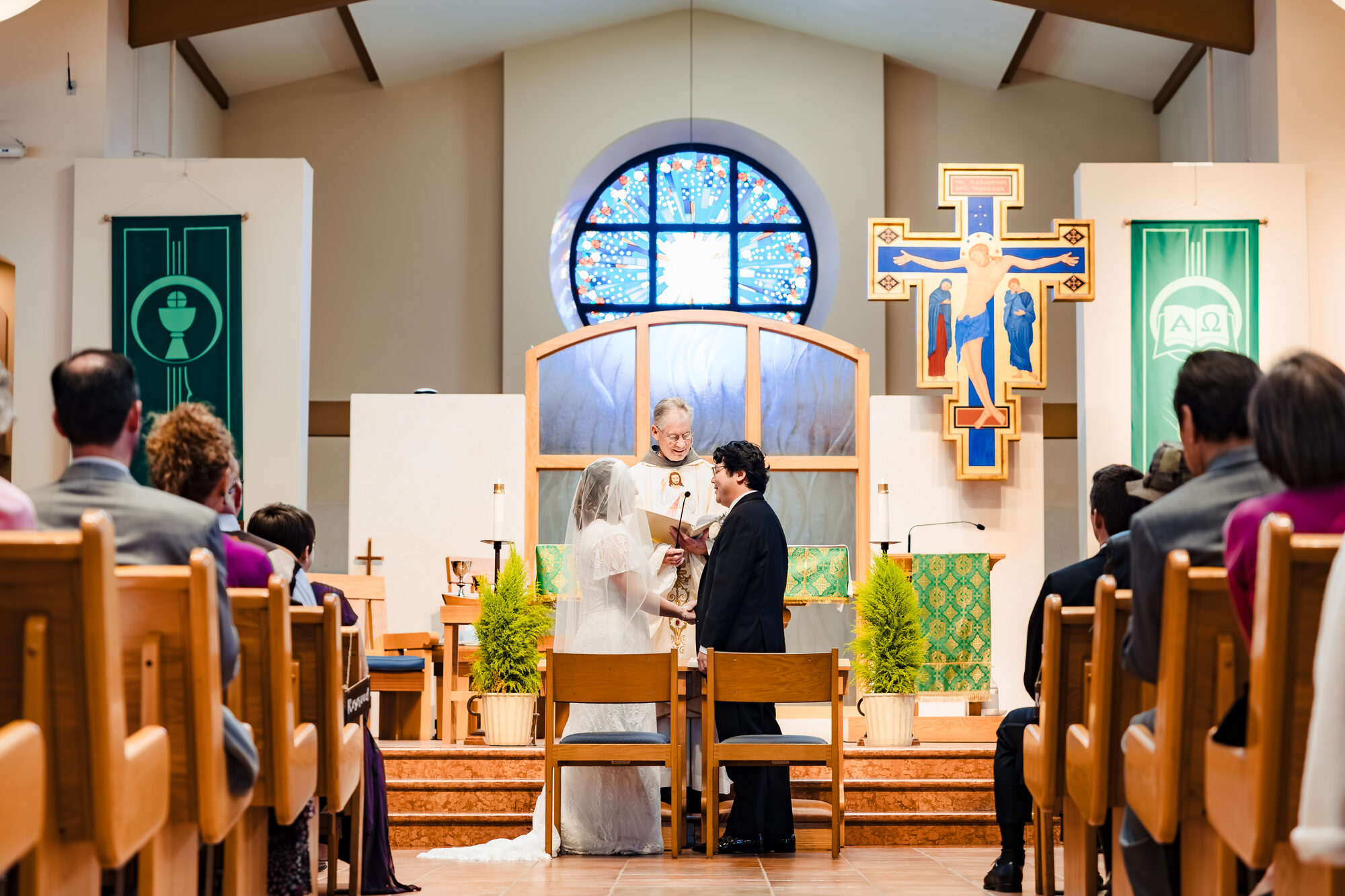 The Liturgy of the Word during the Catholic Nuptial Mass in Hermosa Beach