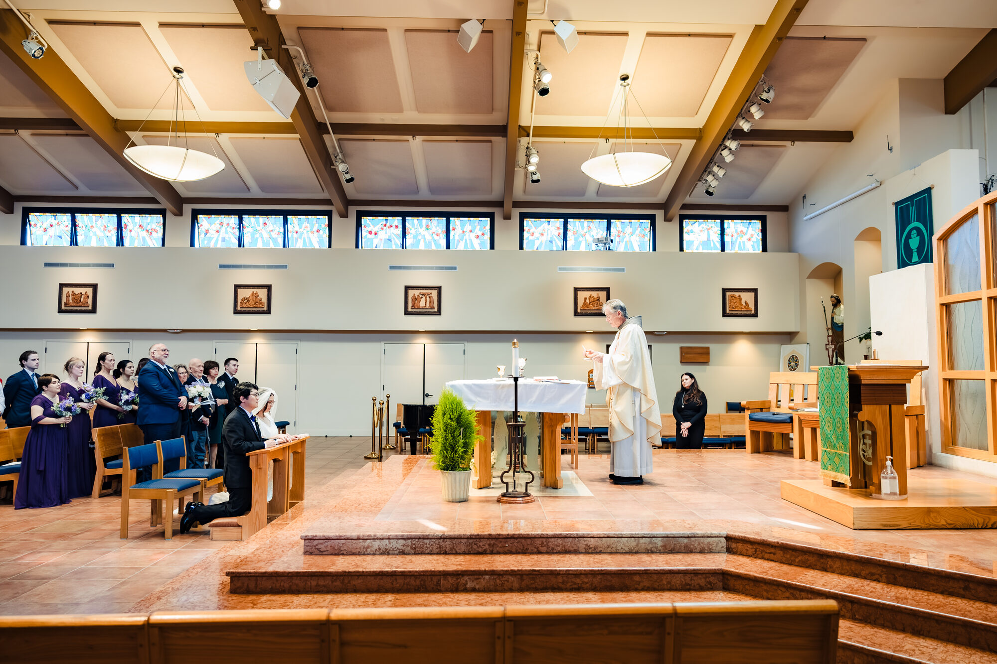 The Consecration of the Eucharist during the Nuptial Mass