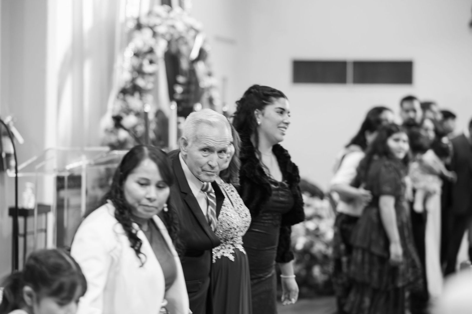 The Danza, the traditional Neocatechumenal Way dance, following Manny and Lauren's Nuptial Mass